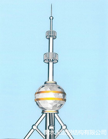 湖北楼顶避雷塔