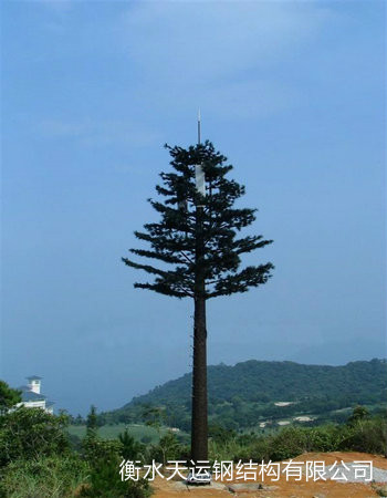 仿生树避雷针塔厂家